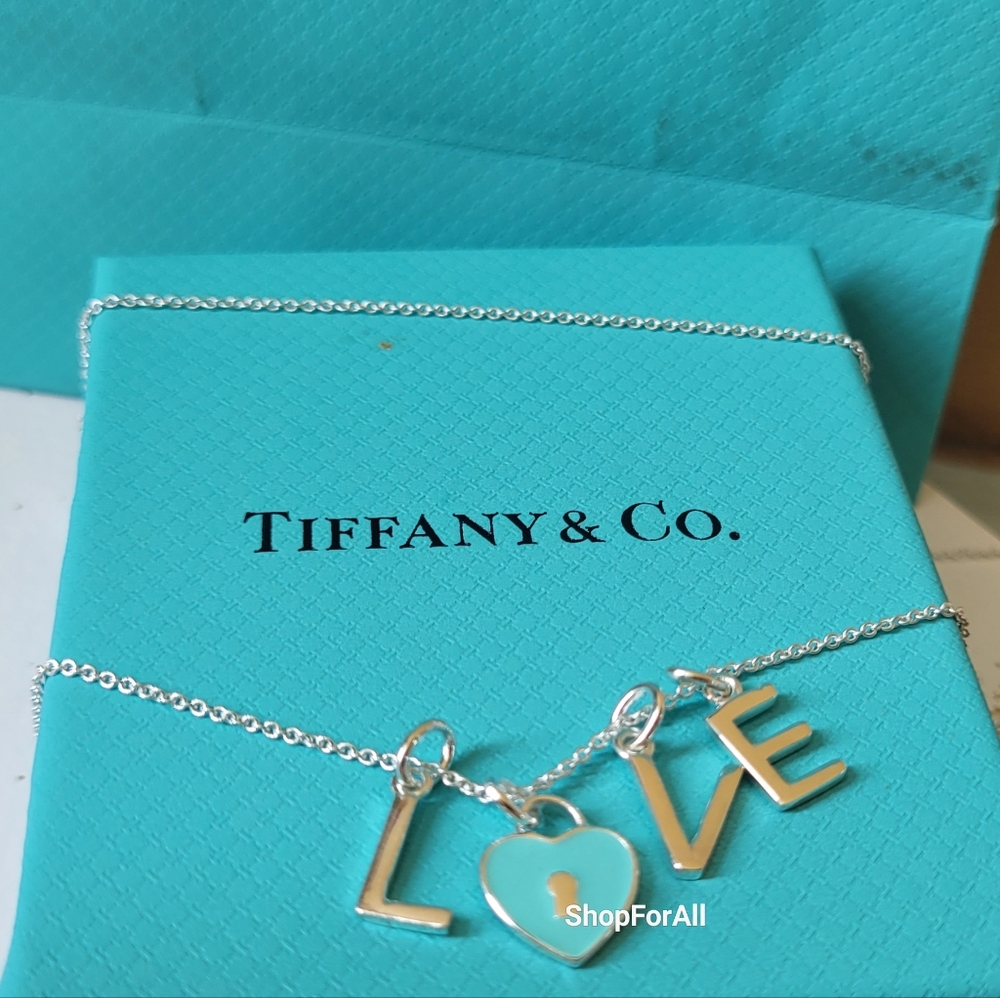 Tiffany & Co. Silver  Love  Heart Necklace